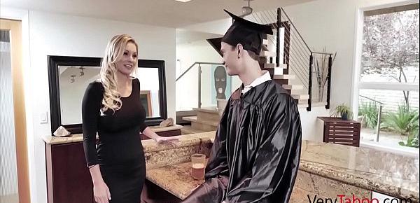  Blonde Mom Gives Son His Graduation gift- Kenzie Taylor
